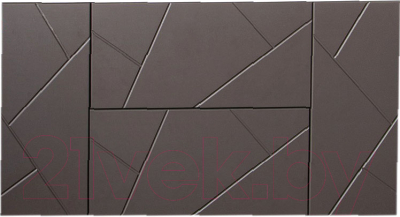 Тумба под умывальник Бриклаер Кристалл 90 (ясень анкор темный/софт графит) - фото