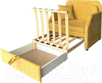 Кресло-кровать Анмикс Кейт 800 (желтый глори 12)