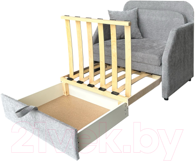 Кресло-кровать Анмикс Кейт 800 (серый глори 23)