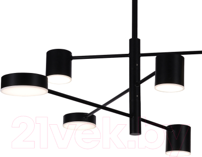 Люстра Kinklight Мекли 07649-6D.19 (черный)