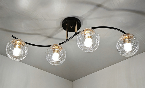 Потолочный светильник Mirastyle SX-N-9056/4 CF+FG - фото