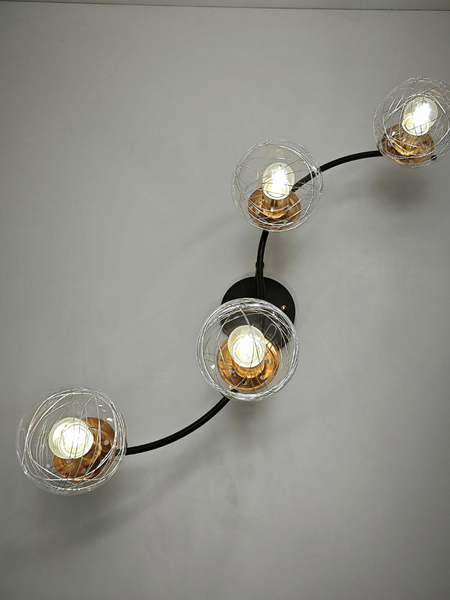 Потолочный светильник Mirastyle SX-N-9056/4 CF+FG