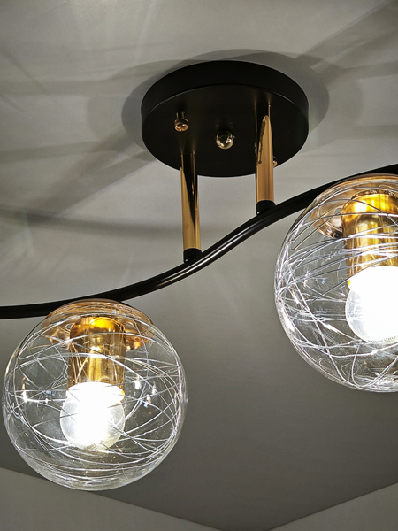 Потолочный светильник Mirastyle SX-N-9056/4 CF+FG