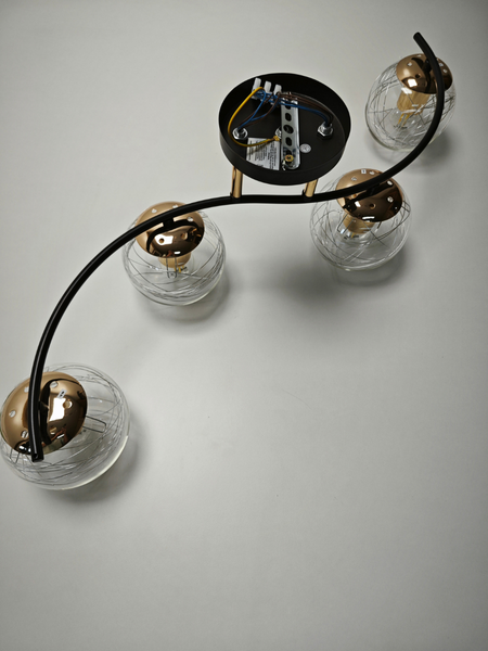 Потолочный светильник Mirastyle SX-N-9056/4 CF+FG