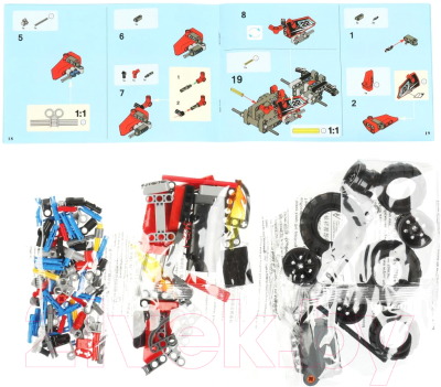 Конструктор инерционный Город мастеров Багги / 85015-ZH (139эл)
