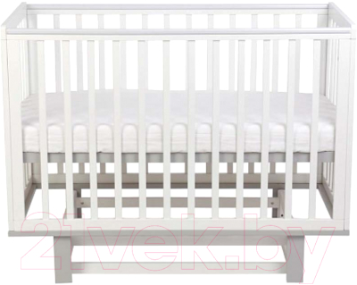 Детская кроватка Polini Kids Simple 340 с маятником / 0003147-04