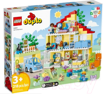 Конструктор Lego Duplo Семейный дом 3 в 1 10994 - фото