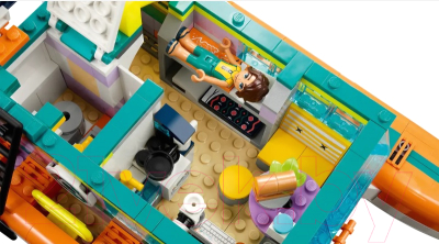 Конструктор Lego Friends Морская спасательная лодка 41734