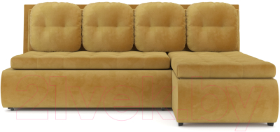 Диван угловой Mebel-Ars Кормак (Cabrio 27 желтый)
