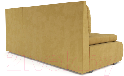 Диван угловой Mebel-Ars Кормак (Cabrio 27 желтый)
