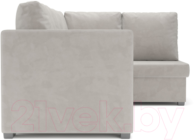 Диван угловой Mebel-Ars Мансберг (Cabrio 02 бежевый)