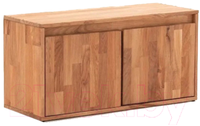 Тумба Dipriz Эдгар 2 двери Д.1290 (дуб/масло) - фото