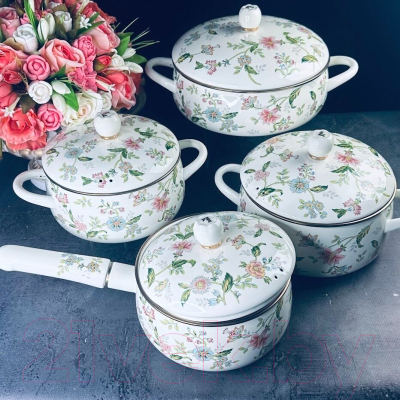 Набор кастрюль Lenardi Magnolia 776-064