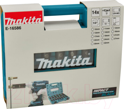 Набор головок слесарных Makita E-16586