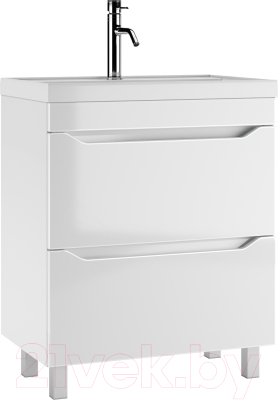 Тумба под умывальник Айсберг Bazis 70 Ева В2 DA5907T