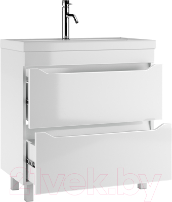 Тумба под умывальник Айсберг Bazis 80 Ева В2 DA5908T