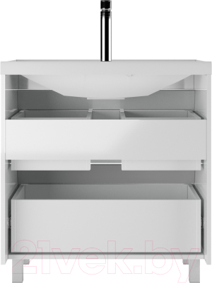 Тумба под умывальник Айсберг Bazis 80 Ева В2 DA5908T