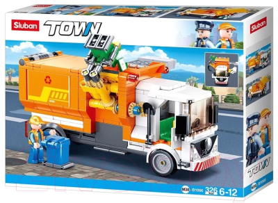 Конструктор Sluban Мусоровоз / M38-B1066 - фото