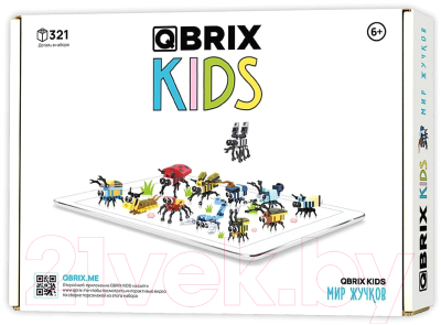 Конструктор QBRIX Kids Мир жучков - фото