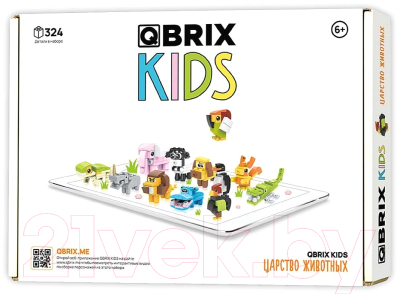 Конструктор QBRIX Kids Царство животных - фото