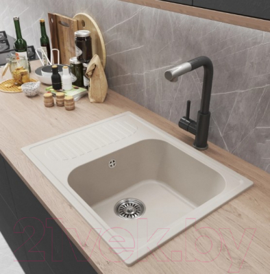 Мойка кухонная Mixline ML-GM18 551974 (белый)