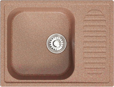 Мойка кухонная Mixline ML-GM18 551969 (терракотовый) - фото