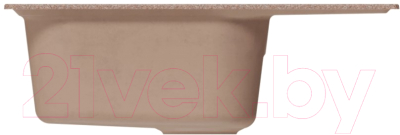 Мойка кухонная Mixline ML-GM18 551969 (терракотовый)