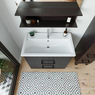 Тумба под умывальник Бриклаер Чили 80 (венге)