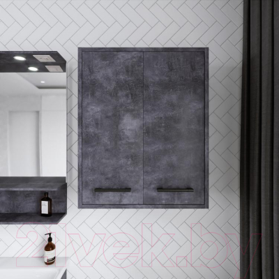 Шкаф для ванной Бриклаер Чили 62 (цемент)