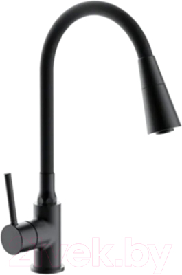 Смеситель Frap F4044-6 (черный) - фото