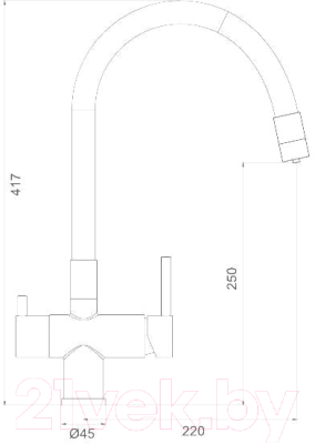 Смеситель Gappo G4398-39