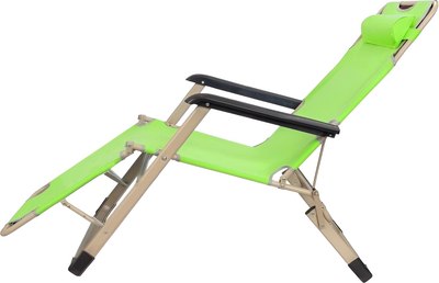 Складной шезлонг ISMA С зонтиком ISMA-FG-HY-8009Z - фото