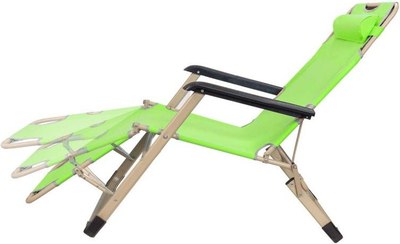 Складной шезлонг ISMA С зонтиком ISMA-FG-HY-8009Z