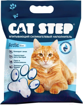 Наполнитель для туалета Cat Step Arctic Blue / 20363005 - фото