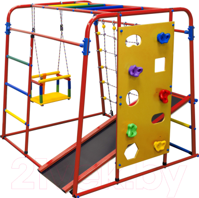 Детский спортивный комплекс Формула здоровья Start Baby2 (красный/радуга) - фото