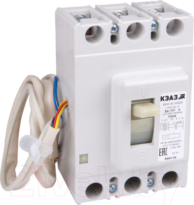 Выключатель автоматический КЭАЗ ВА04-36-341810-320А-3200-690AC-НР230AC/220DC-УХЛ3 / 107605 - фото