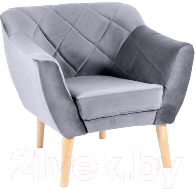Кресло мягкое Signal Karo 1 Velvet - фото