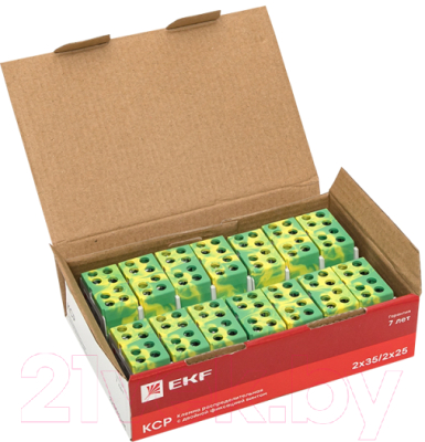 Клемма EKF PROxima ksr-2.35-2.25-y-Green