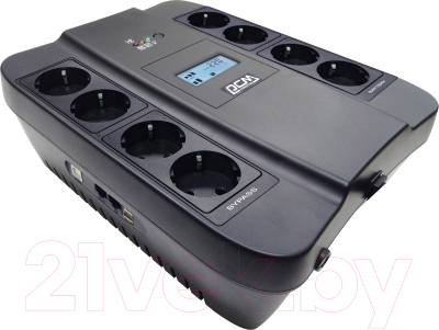 ИБП Powercom Spider SPD-1100U LCD USB - фото