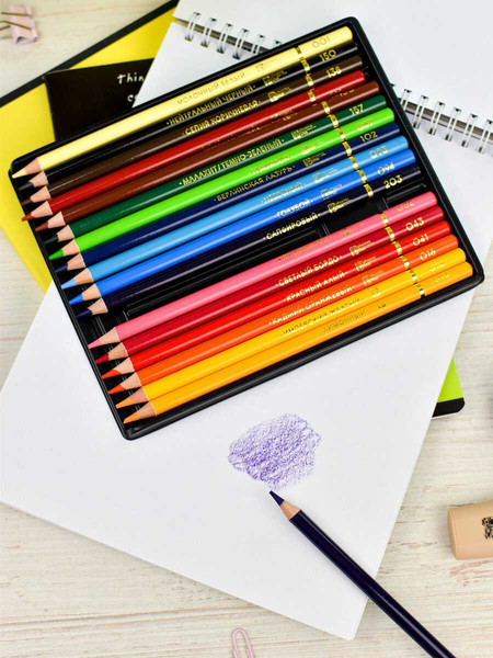 Набор цветных карандашей Феникс+ Классик / 64097