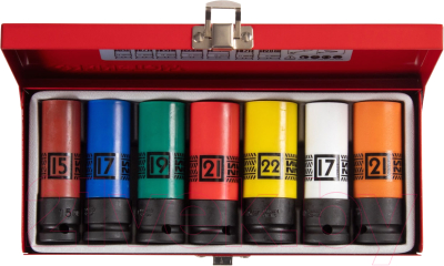 Набор головок слесарных King TONY 44907MP - фото