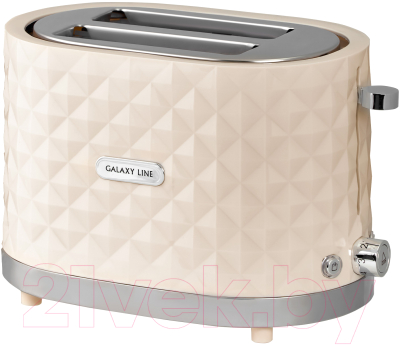 Тостер Galaxy GL 2912 (бежевый) - фото