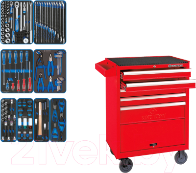 Универсальный набор инструментов King TONY Glory / 934-152MRV - фото