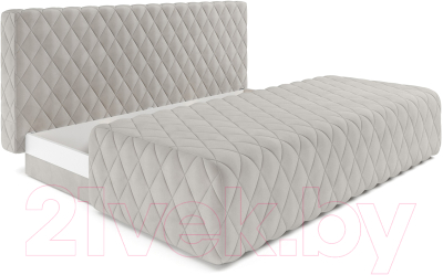 Диван Mebel-Ars Еврокнижка Роял (Cabrio 02 бежевый)