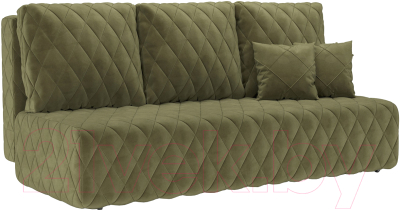 Диван Mebel-Ars Еврокнижка Роял (Cabrio 29 зеленый) - фото