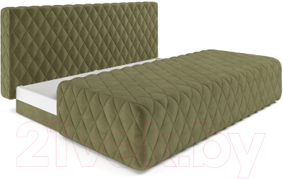 Диван Mebel-Ars Еврокнижка Роял (Cabrio 29 зеленый)