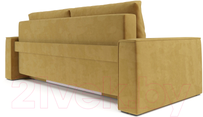 Диван Mebel-Ars Еврокнижка Манхэттен (Cabrio 27 желтый)
