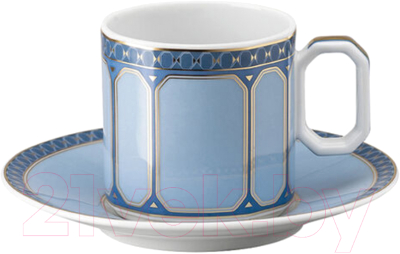 Чашка с блюдцем Rosenthal Signum Azure / 10570-426351-14715 - фото