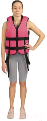 Страховочный жилет Спортивные мастерские Нептун / SM-414 (р-р 40-44, розовый)