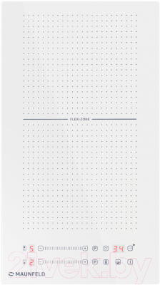 Индукционная варочная панель Maunfeld CVI292S2FWH - фото